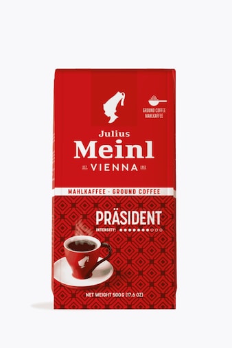 Julius Meinl, Julius Meinl Präsident 500g ground,