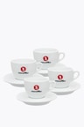 Drago Mocambo Cappuccino Cup Set of 4