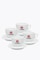 Drago Mocambo Cappuccino Cup Set of 4