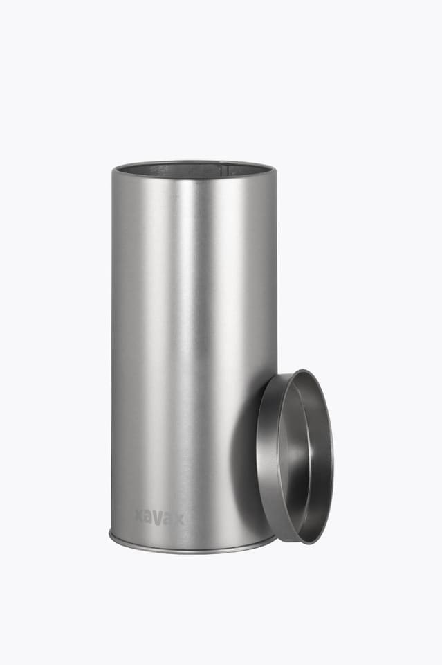 Xavax Coffeepad-Dose für 20 Senseo®-Pads Silver open