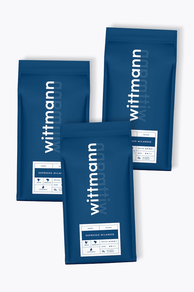 Wittmann Kaffee Espresso Milanese Value Pack 3kg