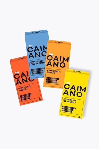 Caffè Caimano Espresso 40 Nespresso® Compatible Capsules Tasting Set
