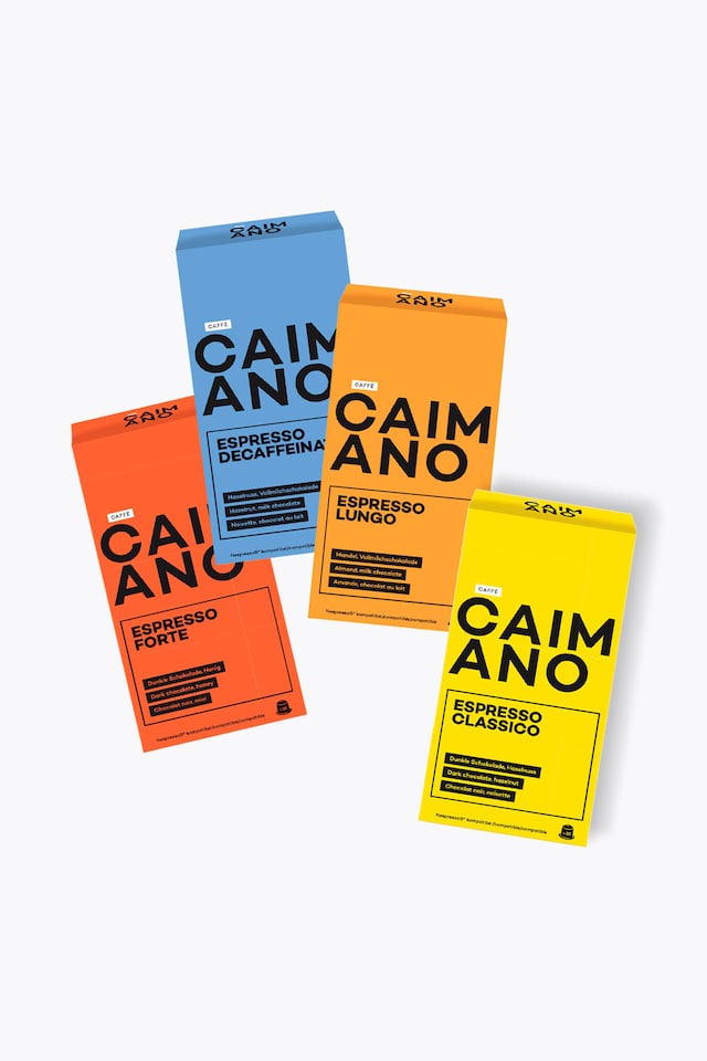 Caffè Caimano Espresso 40 Nespresso® Compatible Capsules Tasting Set