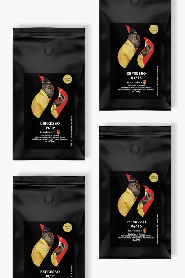 Gorilla Espresso 04/15 Special Edition pack économique 4 kg