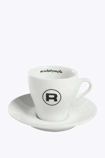 Rocket Flat White Cup White