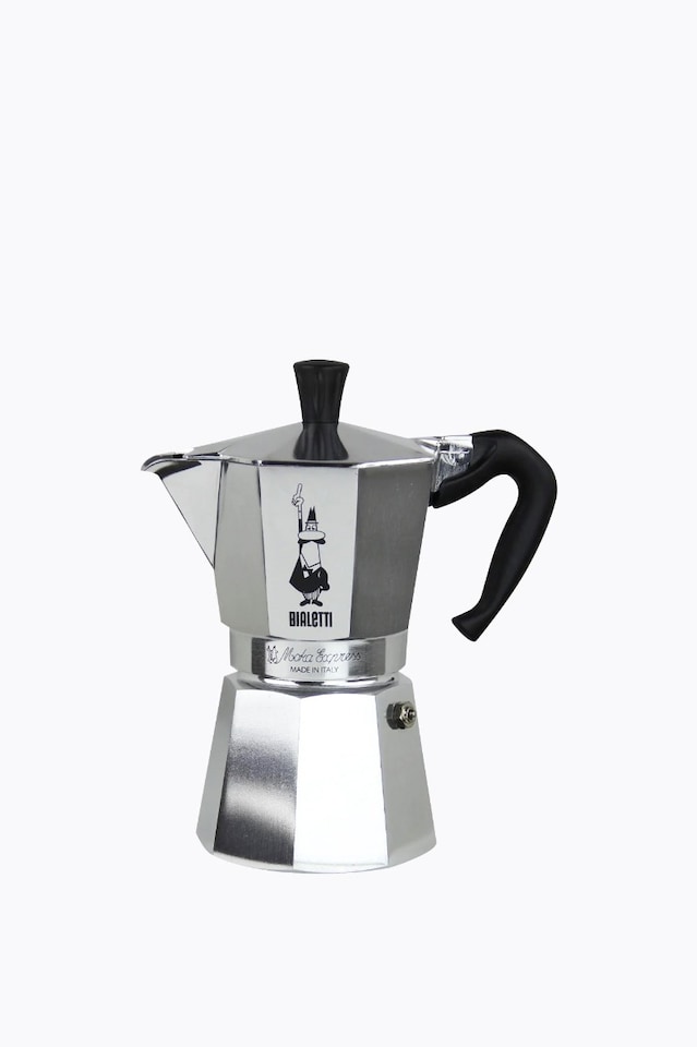 Bialetti cafetière italienne Moka Express Export 6 tasses vue latérale