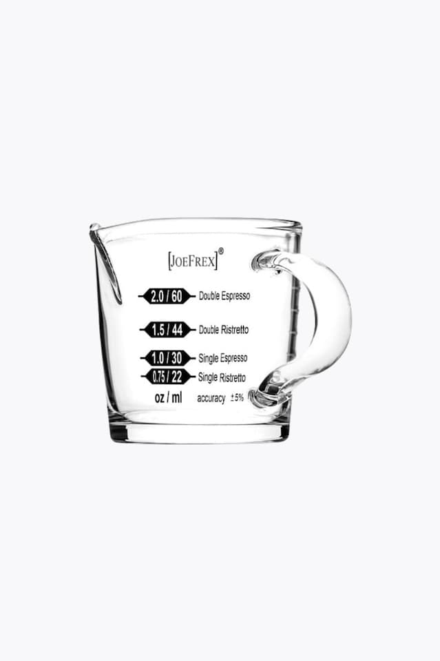 Joefrex espresso shot glass double spout