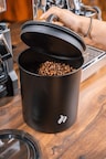 Airscape roastmarket Coffee Canister luftdicht 1kg, Black matt 2