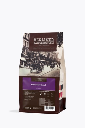 Berliner Kaffeerösterei Schwyzer Schümli 250g