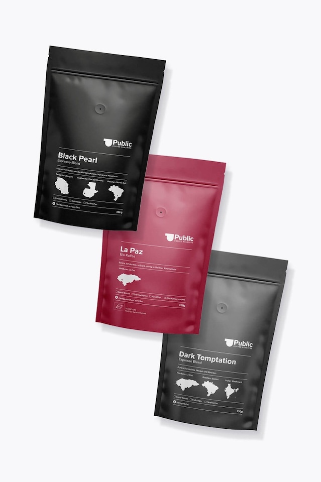 Public Coffee Roasters Tasting Set 750g