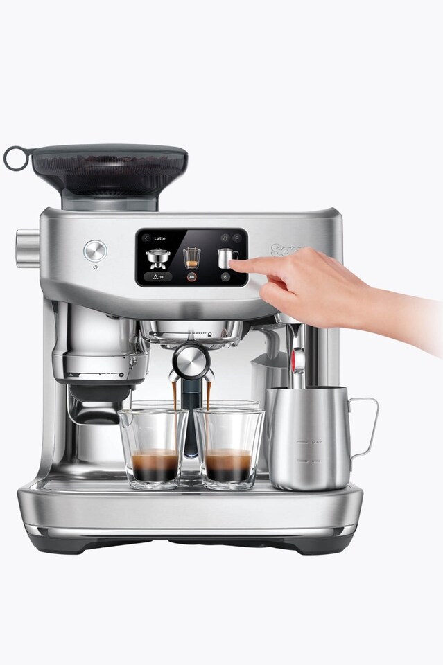 Sage the Oracle Jet Brushed Stainless Steel