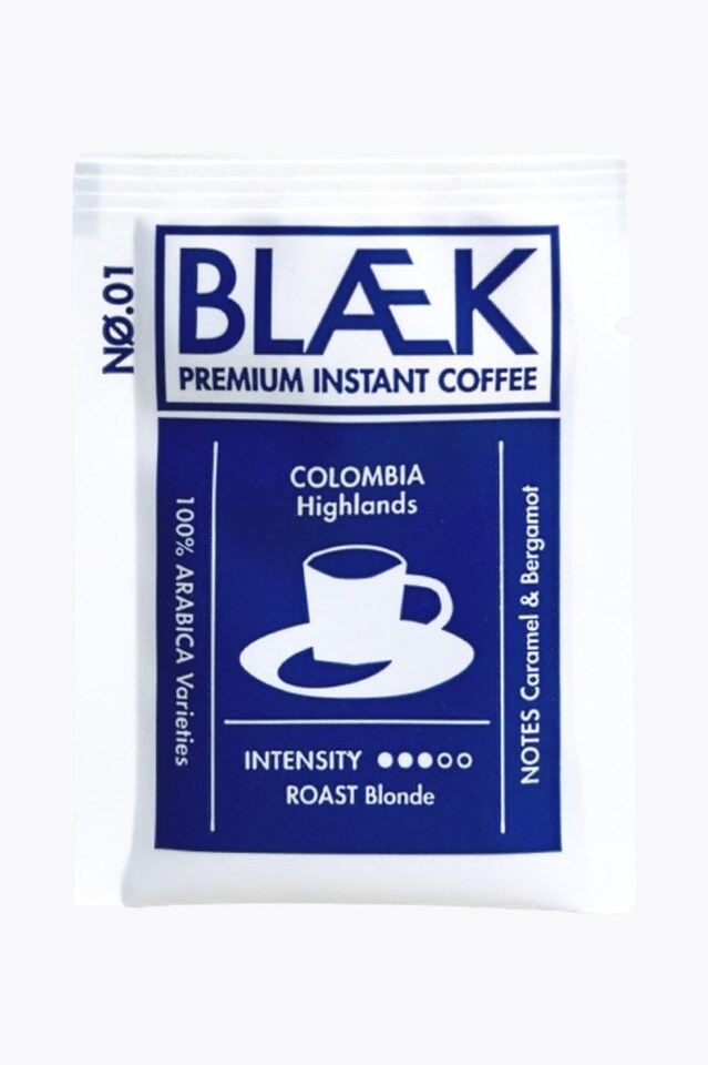 BLÆK Specialty Instant Coffee No. 1 Kolumbien 21g
