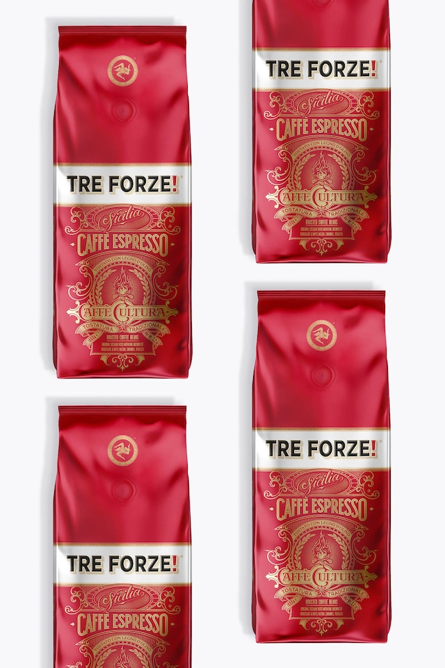 TRE FORZE! Caffe Espresso pack économique 4kg