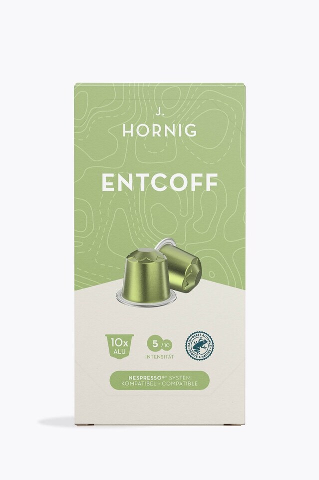 J. Hornig Entcoff 10 Capsules Nespresso® Compatible