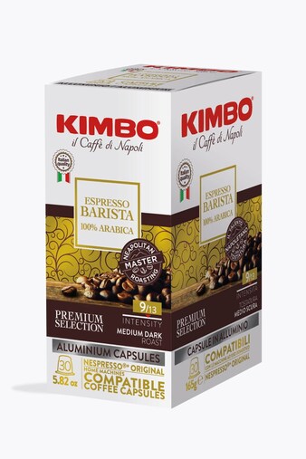Kimbo Barista 100% Arabica 30 Capsules Nespresso® Compatible