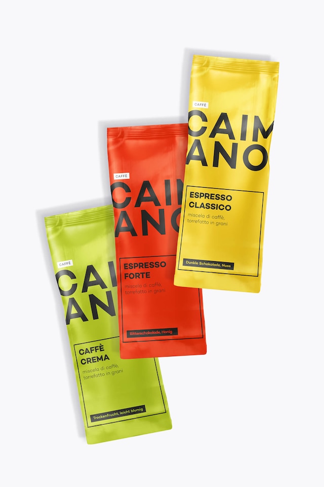 Caffè Caimano Tasting Set 750g