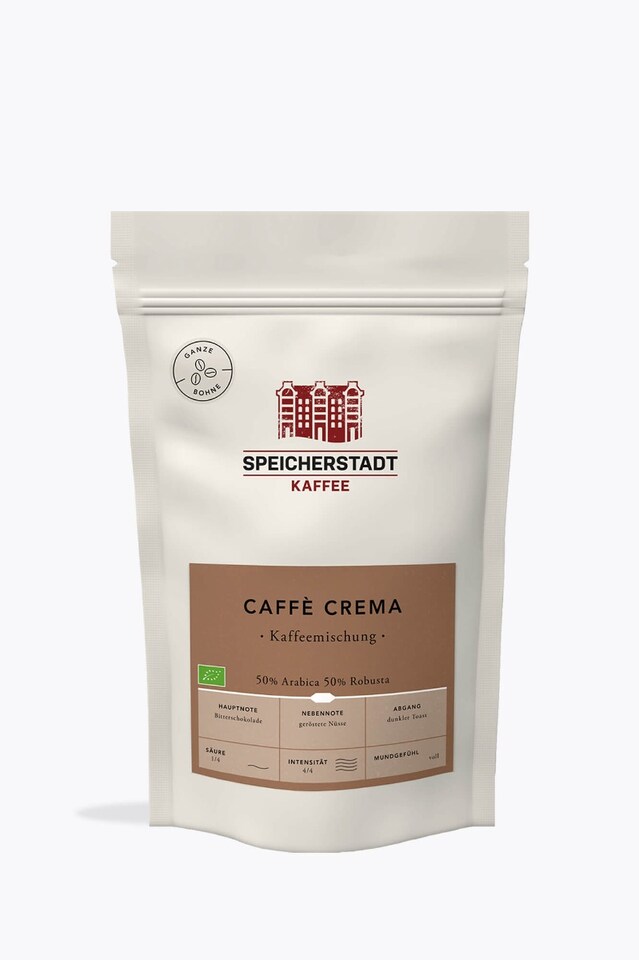 Speicherstadt Caffè Crema Organic 250g