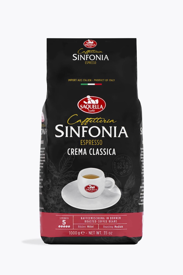 Saquella Caffetteria Sinfonia Espresso Crema Classica 1kg