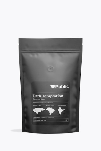 Public Coffee Roasters, Public Coffee Roasters Dark Temptation 250g, 