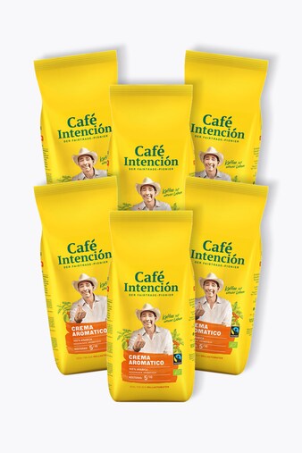 Café Intención Crema Aromatico Bio výhodný balíček 6kg