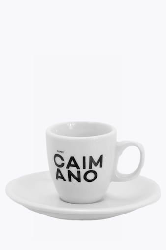 Caffè Caimano Espresso Cup with Saucer