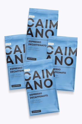 Caffè Caimano Espresso Decaffeinato Value Pack 4kg