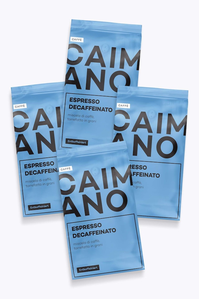 Caffè Caimano Espresso Decaffeinato Value Pack 4kg