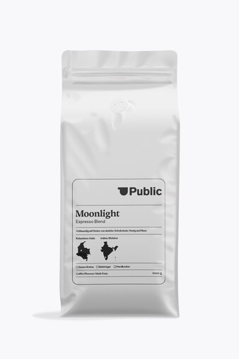 Public Coffee Roasters, Public Coffee Roasters Moonlight Espresso 1kg, 