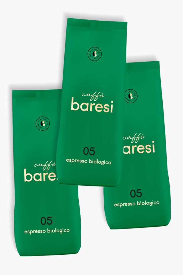 caffè baresi Organic Espresso Value Pack 3kg