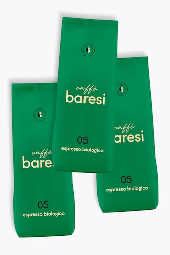 caffè baresi Organic Espresso Value Pack 3kg