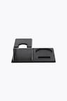 Motta Tamper Station Black/Stainless Steel