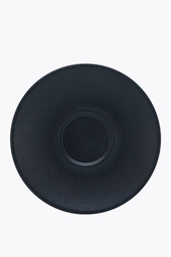 CreaTable Soft Touch espresso saucer black