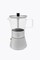 Leopold Vienna Cafetière italienne Otto 4 tasses, acier inoxydable