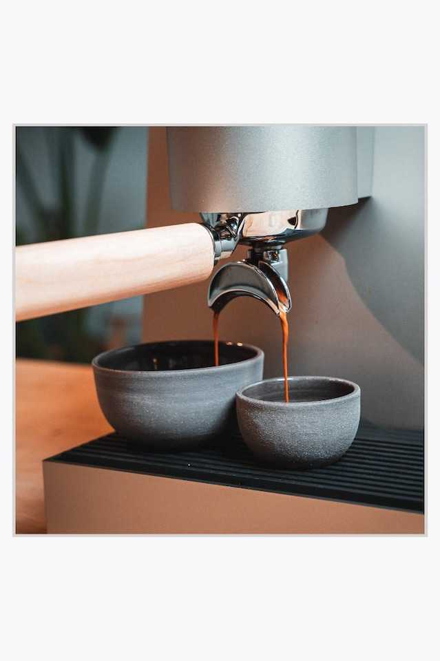 MURA MURA KUMO Cappuccino Cup Grey/Black