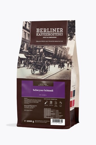 Berliner Kaffeerösterei Schwyzer Schümli 1kg