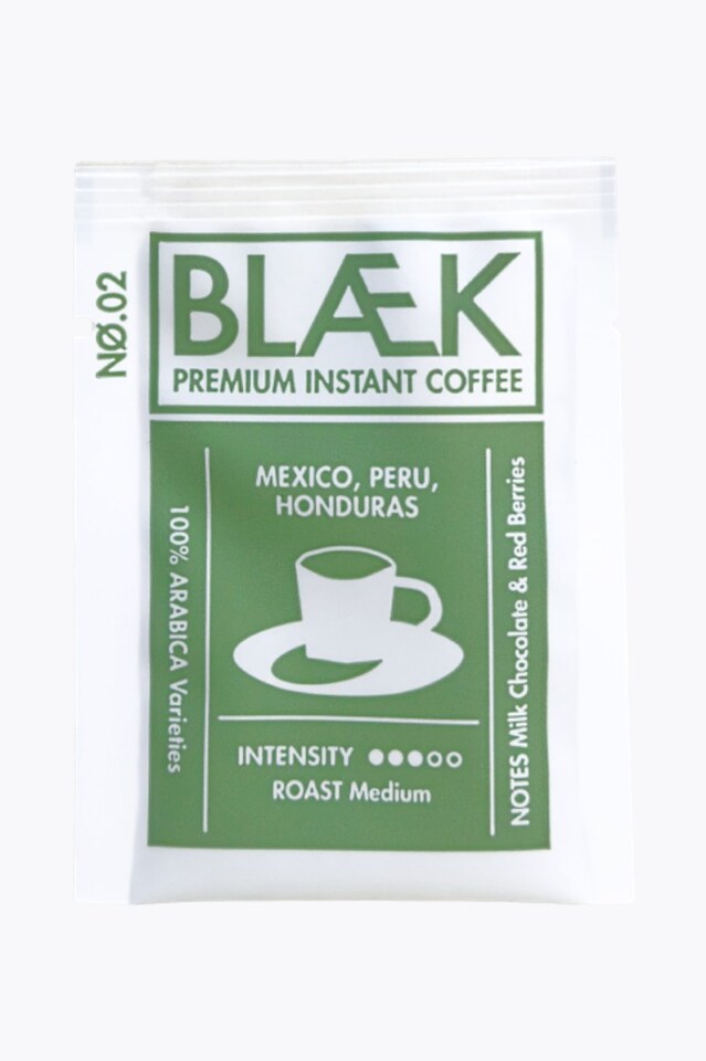BLÆK Organic Instant Coffee No. 2 Peru 21g