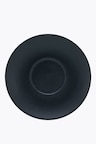 CreaTable Soft Touch Cappuccino Saucer Black