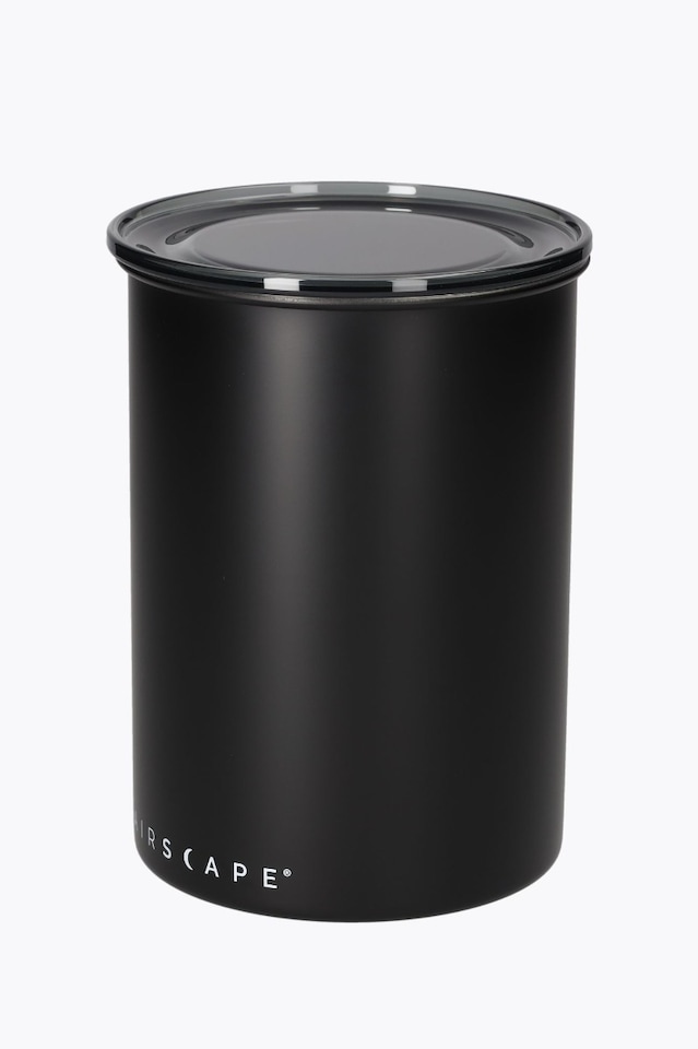 Airscape roastmarket Airtight Coffee Canister 500g Black Matt All Around