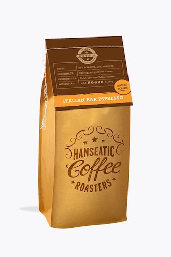 Hanseatic Coffee Roasters Italian Bar Espresso 1kg