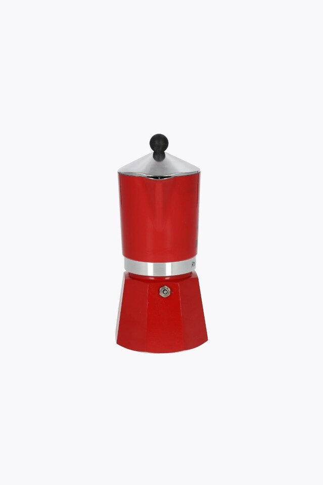Bialetti cafetière expresso Rainbow rouge 6 tasses