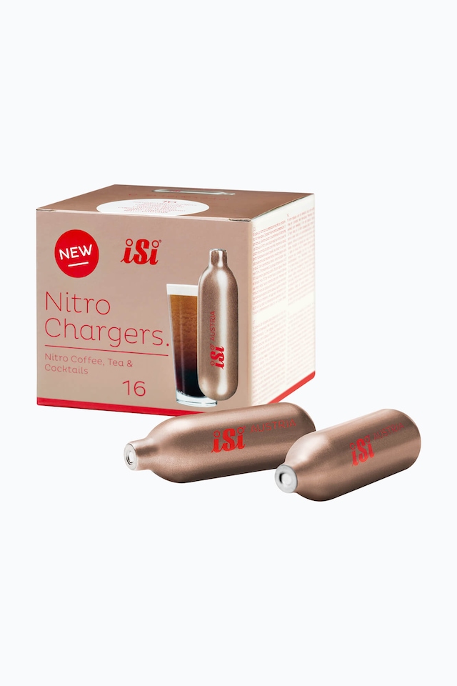 iSi N2 Nitro Chargers - Nitrogen Capsules 16-Pack