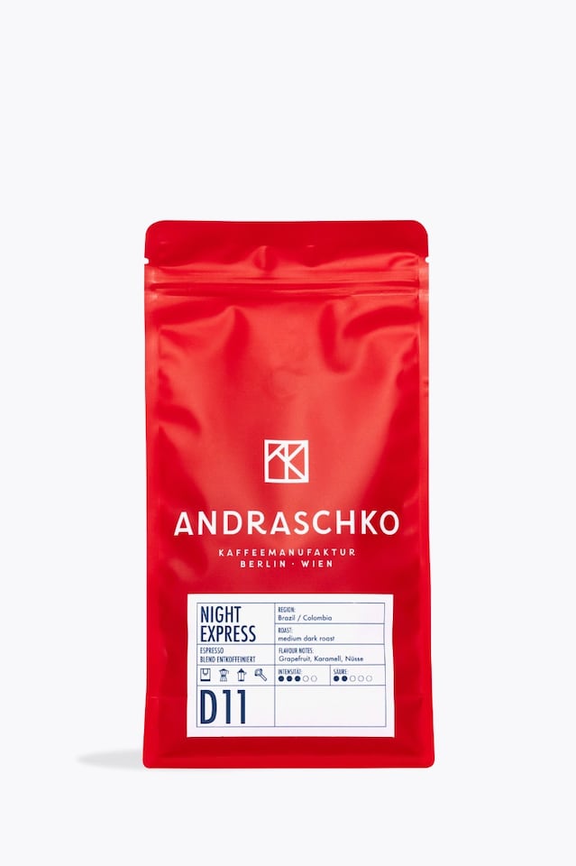 Andraschko Night Express Espresso Blend Decaffeinated 250g