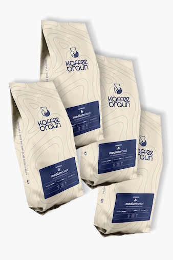 Kaffee Braun Espresso Medium Roast Fordelspakke 4kg