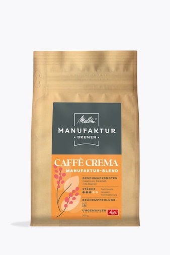 Melitta® Manufaktur Coffee Bremen Caffè Crema 500g
