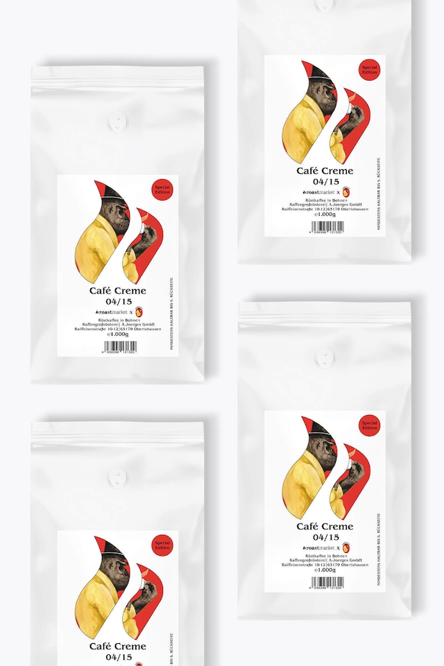 Gorilla Café Creme 04/15 Special Edition fordelspakke 4kg