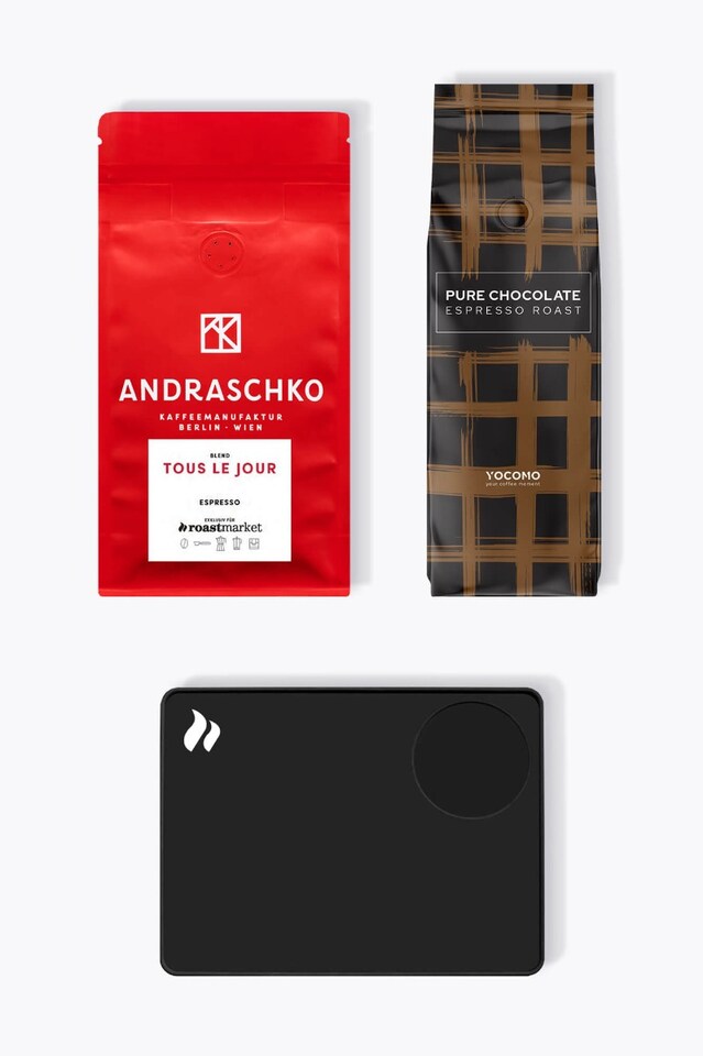 roastmarket Tampermatte Dárková sada