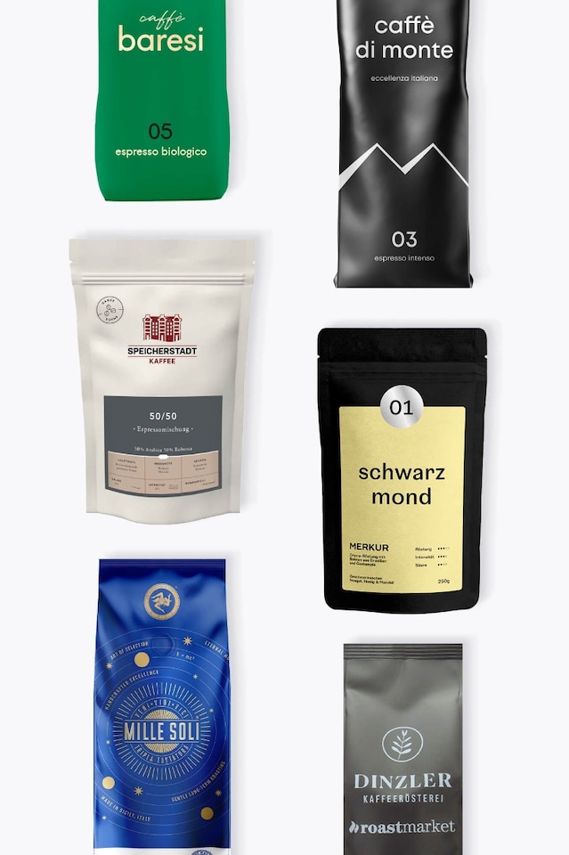 Schokoladig-Nussiger Coffee - Tasting Set 1,5kg