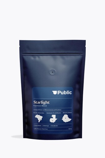 Public Coffee Roasters, Public Coffee Roasters Starlight Espresso 250g, 