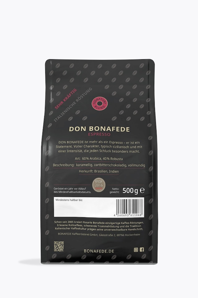 Bonafede Espresso Don Bonafede 500g