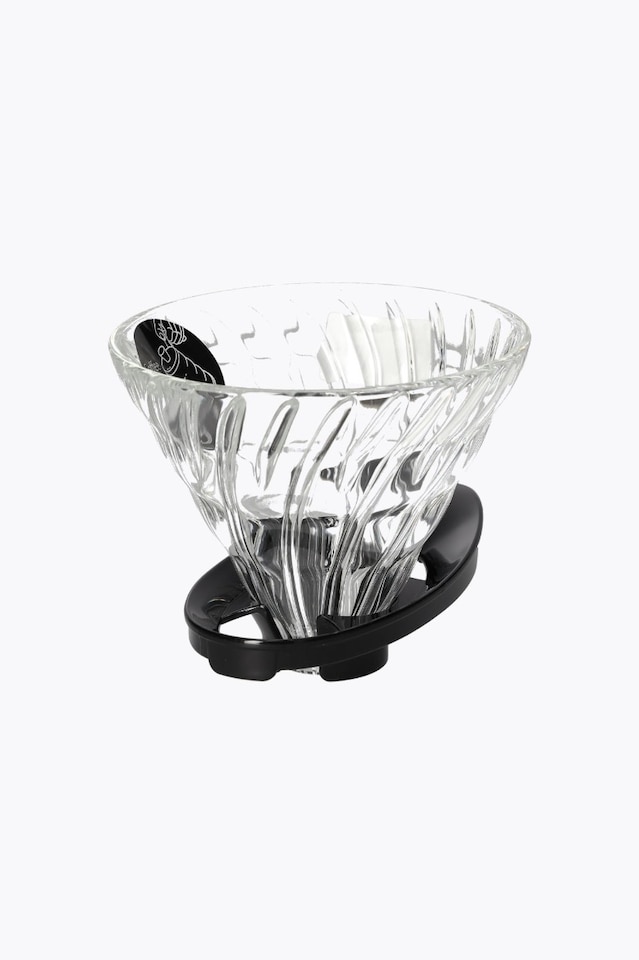 Hario V60 Glass Dripper 02 Coffee Filter (Pour-Over) black